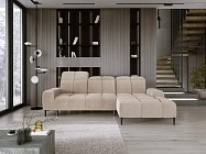  Rohová sedací souprava GIOVANNI S s elektrickým výsuvem. FURNIPOL