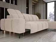  Rohová sedací souprava GIOVANNI S s elektrickým výsuvem. FURNIPOL