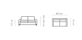 TINO S MATRACÍ 140x200 a - Furnipol.cz