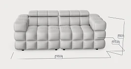 Pohovka BUFFALO A1-1A. FURNIPOL