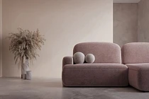 Rohová sedací souprava ALIVAR s rozkladem na spaní a úložným prostorem. FURNIPOL