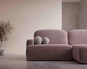 Rohová sedací souprava ALIVAR s rozkladem na spaní a úložným prostorem. FURNIPOL