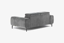 Kožená pohovka PLAZA 3 s elektrickým výsuvem. FURNIPOL