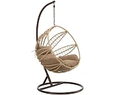 Zahradní závěsné křeslo FAT0091 150kg béžová.jpg