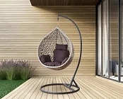 Zahradní závěsné křeslo FAT0209 130kg Ratan .jpg