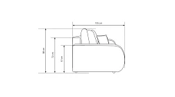 Pohovka s úložným prostorem BALOO Chill me 6 béžová 11.jpg