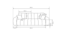 Pohovka s úložným prostorem BALOO Chill me 6 béžová 9.jpg