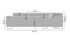 Rohová sedací souprava ANNABELLE L šedá levý roh 122.jpg
