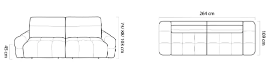 Pohovka MATEO BIGSOFA - Furnipol