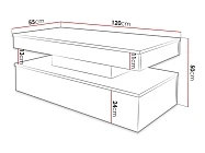 Konferenční stolek s LED osvětlením GLOSSA 01 černý 2.jpg