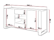 Komoda WOOD M 164cm antracitová 3333.jpg
