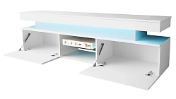 TV stolek GLOSSA 02 s LED osvětlením Černý 2.jpg