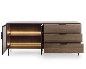 Komoda Lumi C 181 s LED osvětlením Dub Dunin 2.jpg
