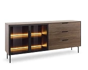 Komoda Lumi C 181 s LED osvětlením Dub Dunin 3.jpg