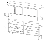 TV Stolek 181 s LED osvětlením Dub Dunin 7.jpg
