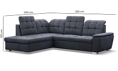 Rohova souprava nerozkládací BARON ECONOMY tmavě šedá 8.jpg