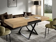 Konferenční stolek SANNA U - 120/200x80 rozkládací zvedací. FURNIPOL