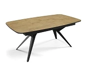 Rozkládací stůl SAMSON 180-300cm DUB Artisan černé 1.jpg