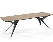Rozkládací jídelní stůl AXIS 160 Truffle Brown Davos Oak 3.jpg