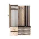 Předsíňová stěna CALI G lamelami Artisan 2.jpg
