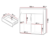 Komoda KERKIN 2D1S písková béžová 4.jpg