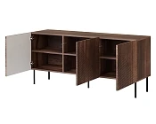 Komoda Art Deco 3D 150 ořech Azynit 1.jpg
