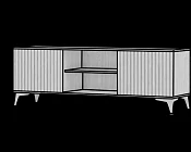 TV stolek s lamelami Entsian 150 Dub Artisan 3.jpg