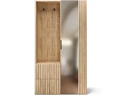 Předsíňová stěna se skříní a zrcadlem Vimerio dub artisan 5.jpg