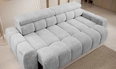Pohovka BULL BIGSOFA s polohovacími záhlavníky a elektrickým výsuvem