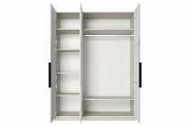 Šatní skříň ASHA 150 cm kašmír černé úchytky 2.jpg