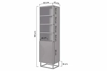 Regál ASHA 50 cm kašmír 3.jpg
