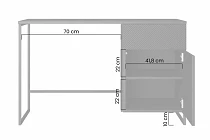 Psací stůl ASHA 120 cm černý 6.jpg