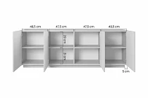 Komoda ASHA 200 cm se čtyřmi dveřmi kašmír 7.jpg
