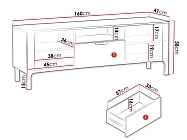 TV stolek MARBELLA MA-5 - Furnipol.cz