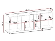Komoda MIRTU K200