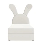 Dětská postel BUNNY LIGHT 100x200 s topperem
