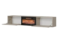 TV stolek GOVI 180 EF s elektrickým krbem