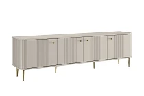 TV stolek Vesper 4D 187 cm - kašmírový zlaté nožky 11.jpg