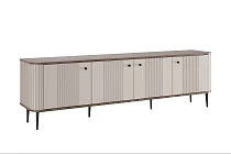 TV stolek Vesper 4D 187 cm - kašmírový dekor ořech černé nožky 12.jpg
