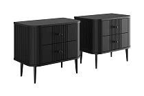 Set nočních stolků Vesper 56 cm - černá černé nohy.jpg