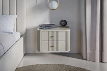 Set závěsných nočních stolků Vesper 56 cm - kašmírová  zlaté úchytky 11.jpg