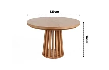  Jídelní stůl TAVO 120 cm – přírodní dub - Furnipol