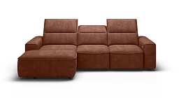 Rohová sedací souprava COLOMBO MINI 275 cm – elektrický výsuv, spaní | furnipol.cz