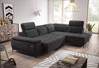 Rohová sedací souprava FOCUS L 278 cm – elektrický výsuv, záhlavníky | furnipol.cz