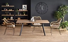 Rozkládací jídelní stůl BERLIN 140-180 cm