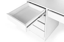 Toaletní stolek se zrcadlem a LED osvětlení HOLLYWOOD XL bílý