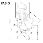 Kancelářská židle FABIO - Furnipol.cz