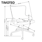 Kancelářská židle TIMOTEO - Furnipol.cz