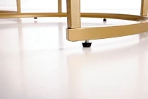 Set konferenčních stolků GILDA - Bílý mramor