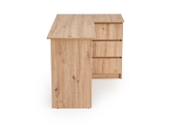 Rohový psací stůl s policemi Bega Dub 